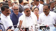 Karnataka Chief Minister Siddaramaiah at an event on Sunday (March 3), in Chikmagaluru. Image: X/@siddaramaiah