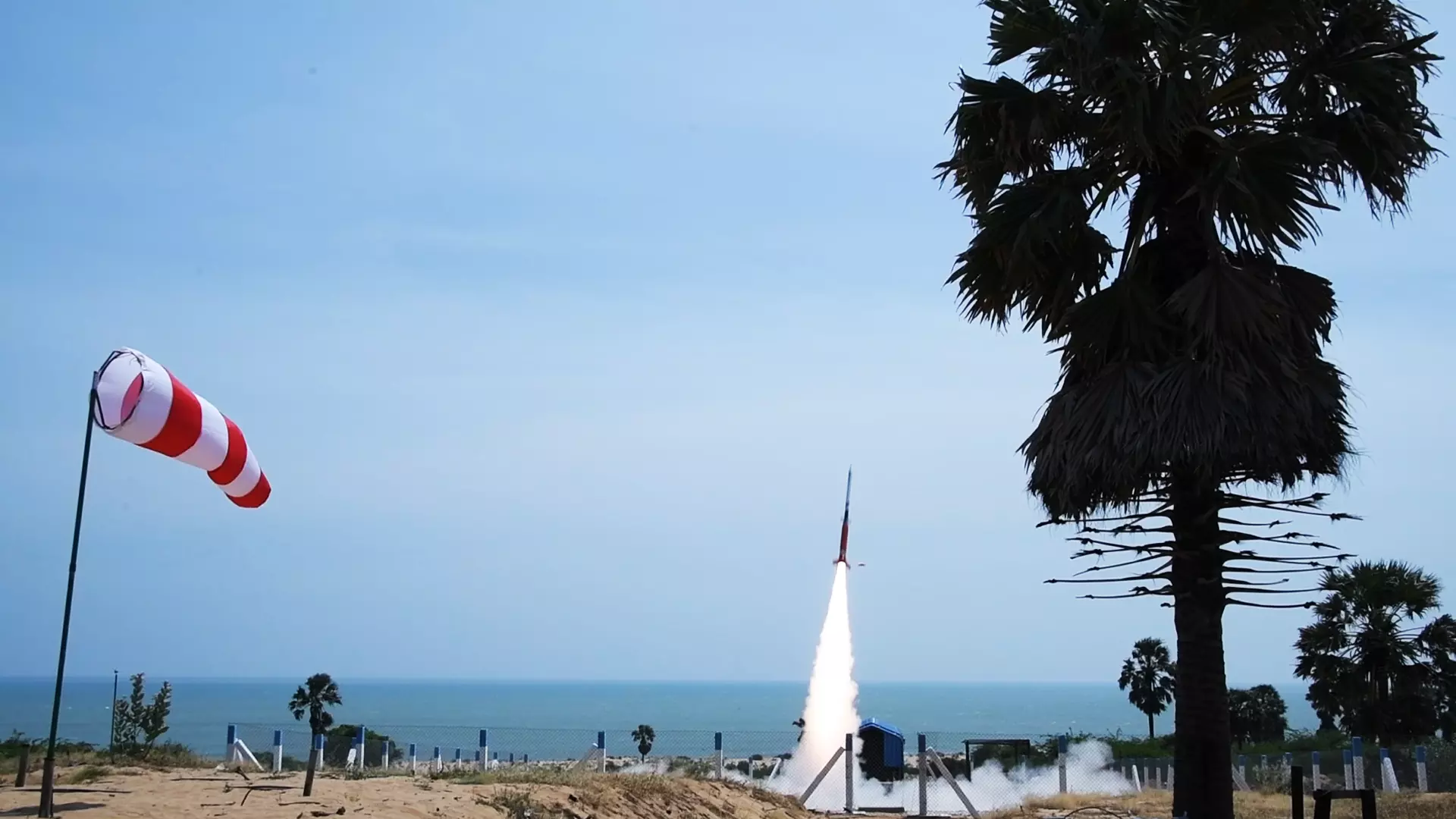 On the day the foundation stone for Kulasekharapatnam spaceport was laid, a Rohini-class-sounding rocket was launched by ISRO.