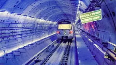 Indias first underwater metro train in Kolkata