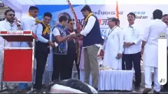 Rahul Gandhi-led Bharat Jodo Nyay Yatra reaches Gujarat