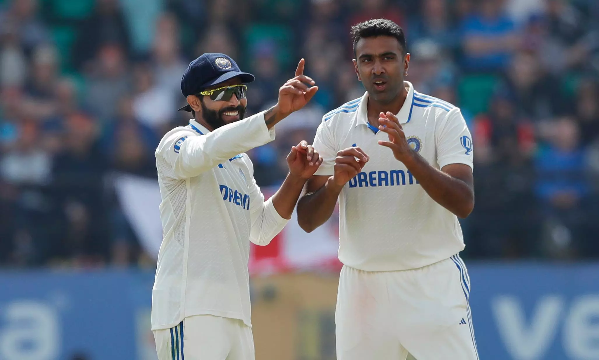 Ravindra Jadeja and R Ashwin