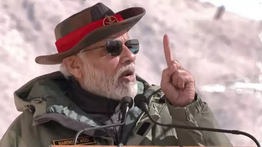 PM Modi address to jawans, Kargil, Diwali