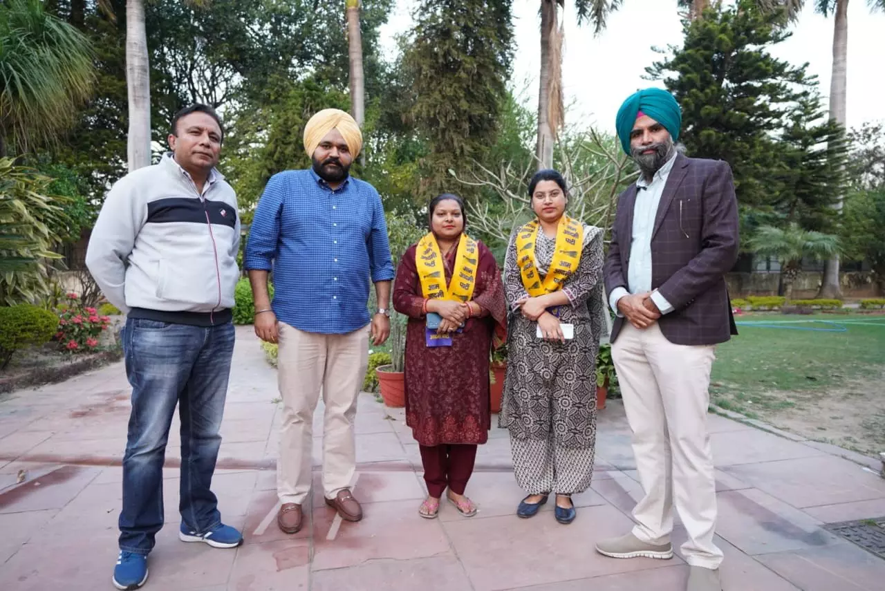 2 Chandigarh councillors, who switched to BJP, return to AAP fold