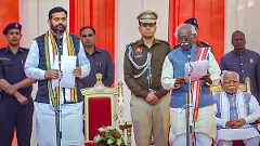 Nayab Saini sworn in Haryana CM after Khattars suprise exit