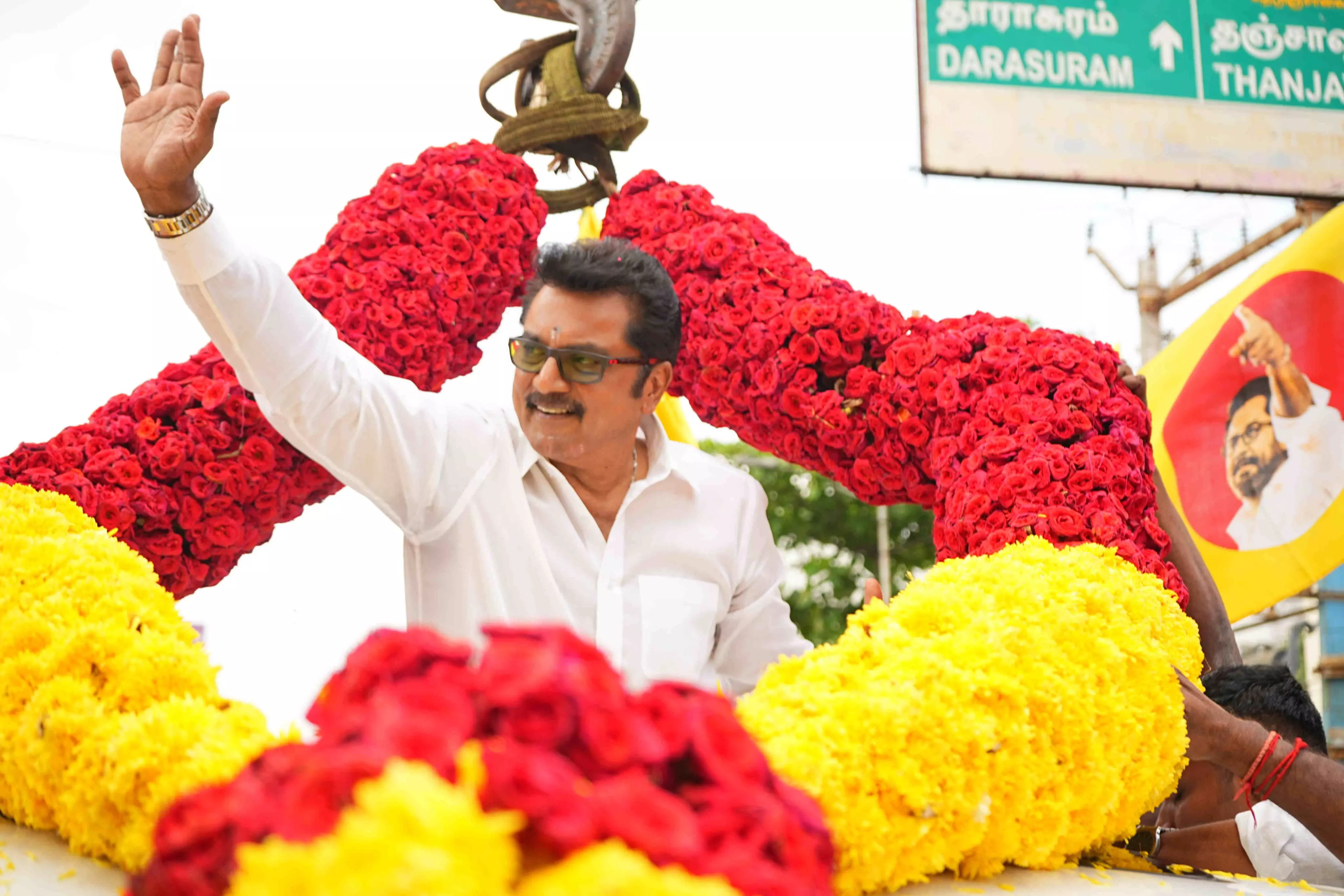 Tamil actor Sarath Kumar merges his party with BJP ahead of Lok Sabha polls