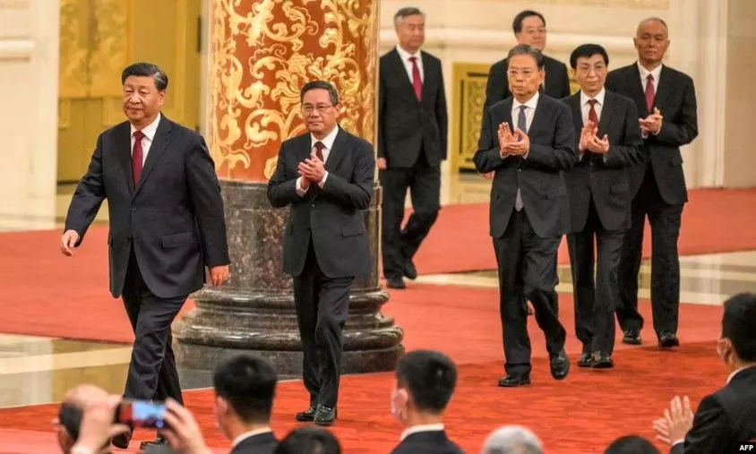 Xi Jinpeng and Li Qiang