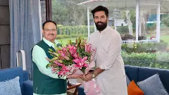 Chirag Paswan, J P Nadda