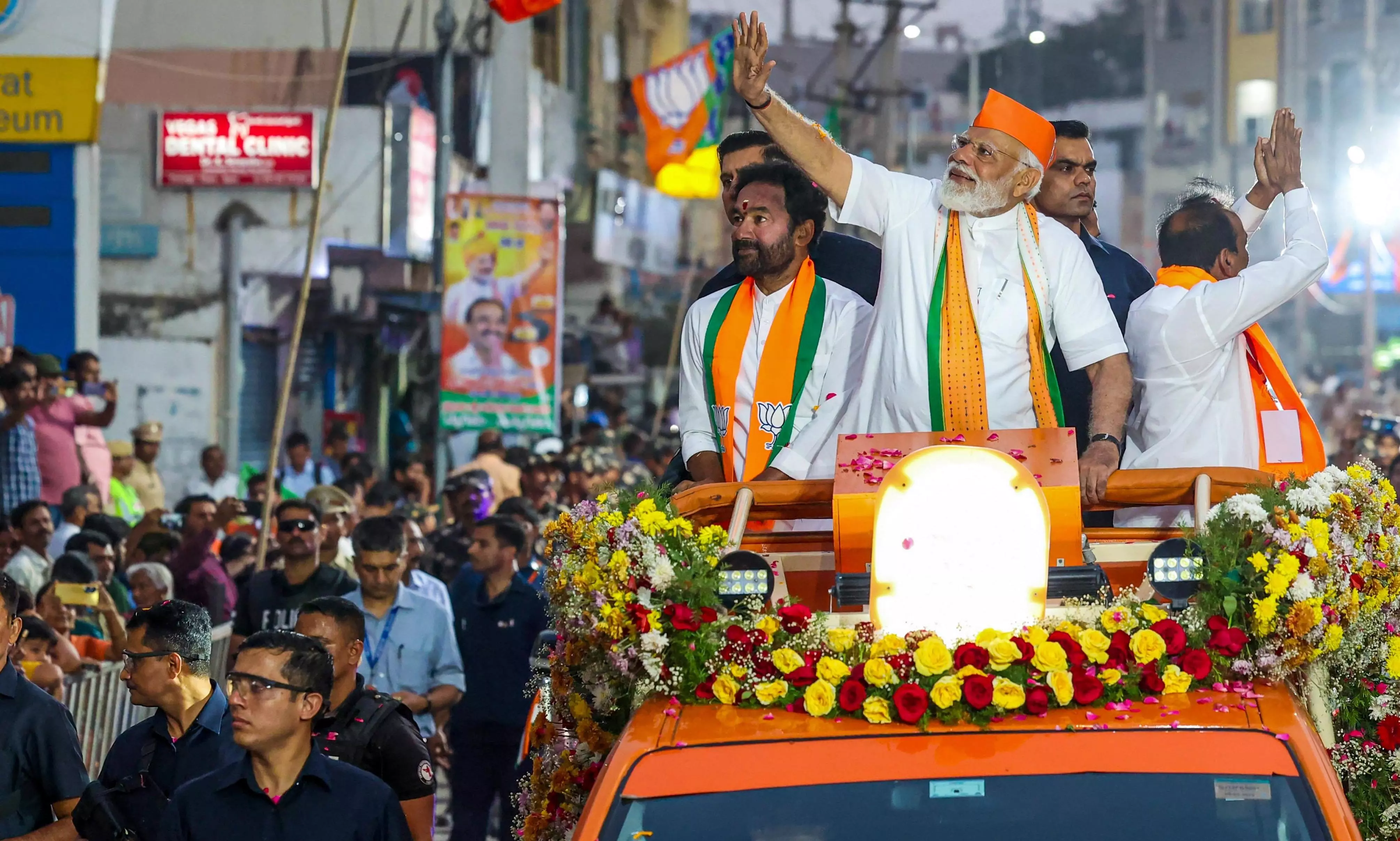 PM Modi launches BJPs Lok Sabha campaign in MP with Jabalpur roadshow