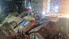 Kolkata: 2 dead as illegal under-construction building collapses on shanty