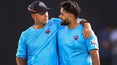 Delhi Capitals head coach Ricky Ponting and skipper Rishabh Pant