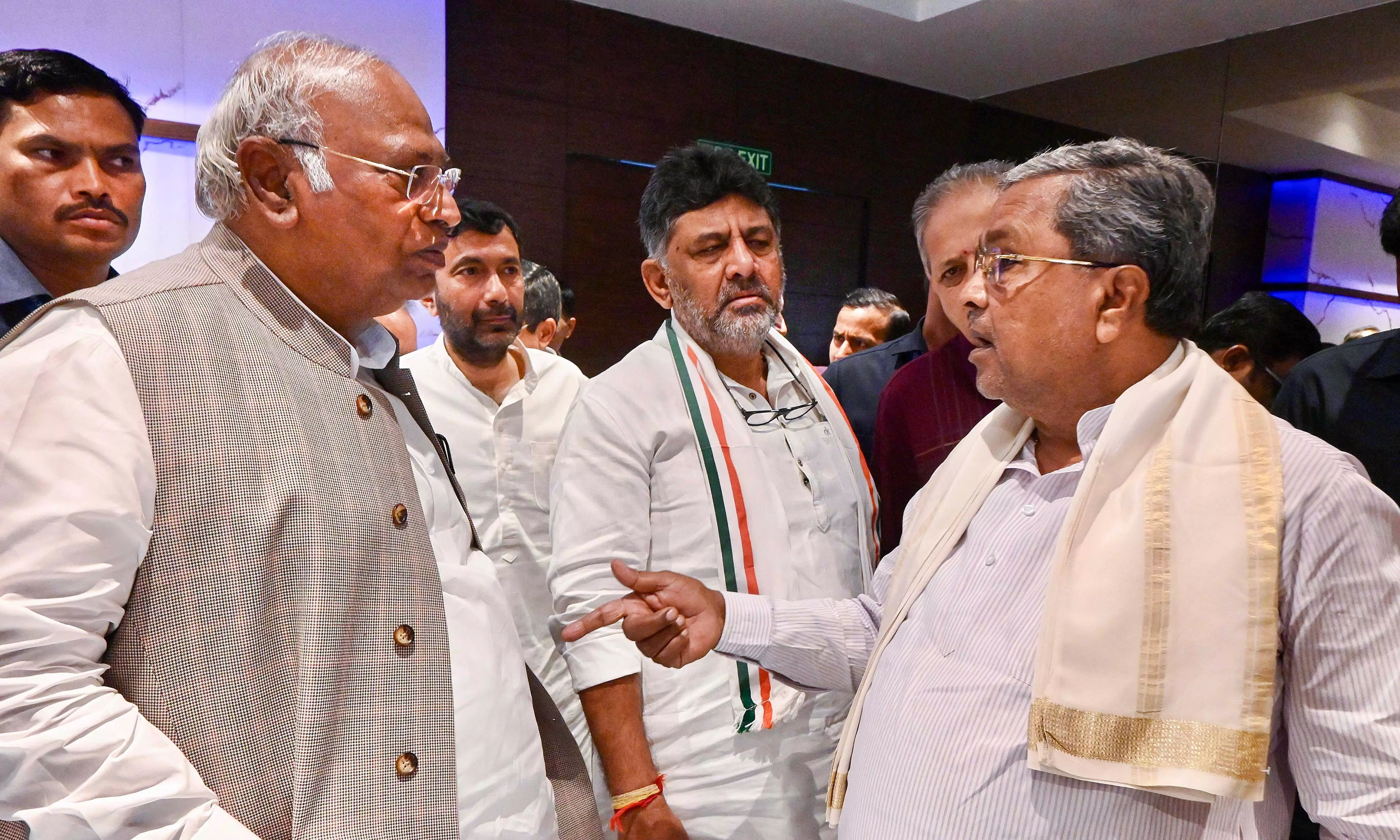 Karnataka: After Siddaramaiah, BJP trains guns on Kharge in alleged land scam