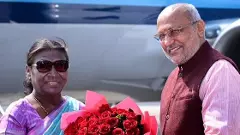 CP Radhakrishnan takes additional charge as Governor of Telangana, Puducherry