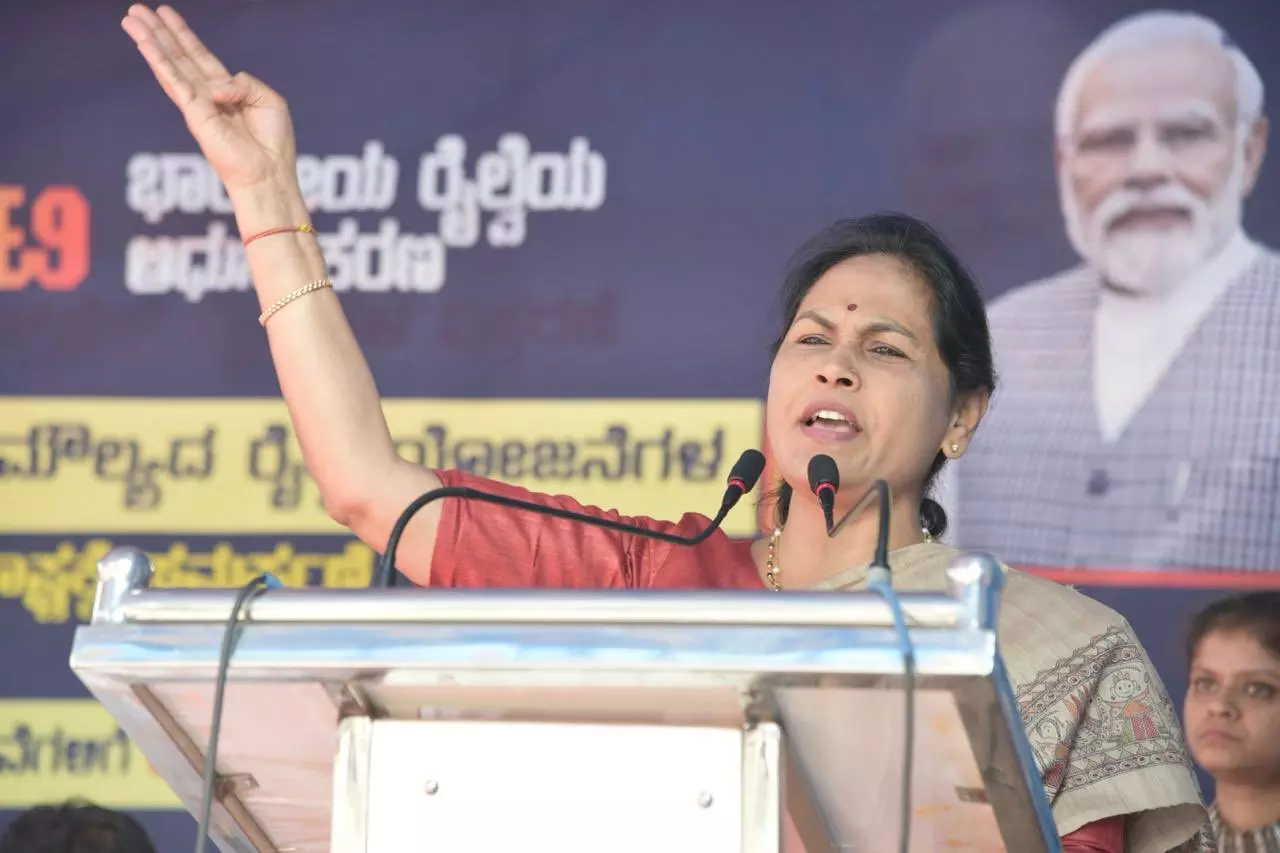 Union Minister Shobha Karandlaje