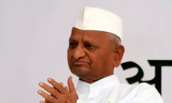 Kejriwal has to blame his deeds for his arrest: Anna Hazare