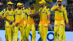 Mustafizur Rahman celebrates with teammates the wicket of Virat Kohli during the match between Chennai Super Kings and Royal Challengers Bengaluru at MA Chidambaram Stadium in Chennai,. Photo: PTI