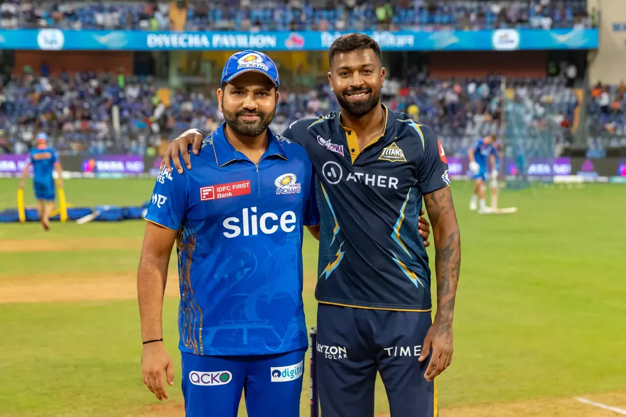 Rohit Sharma, Hardik Pandya, MI vs GT, IPL 2023
