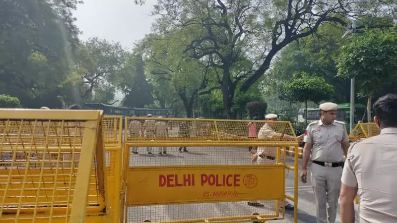 Wrestlers protest, Delhi Police