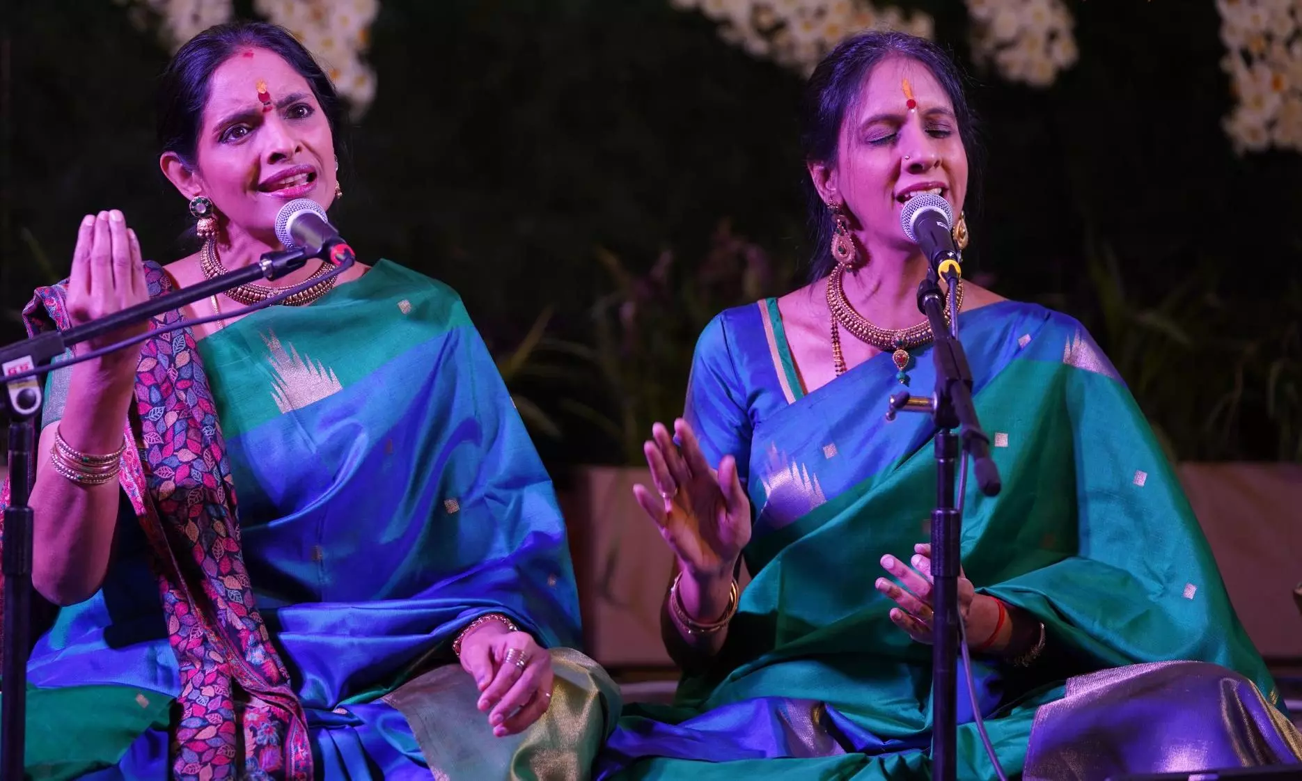 Carnatic vocalist duo Ranjani and Gayatri