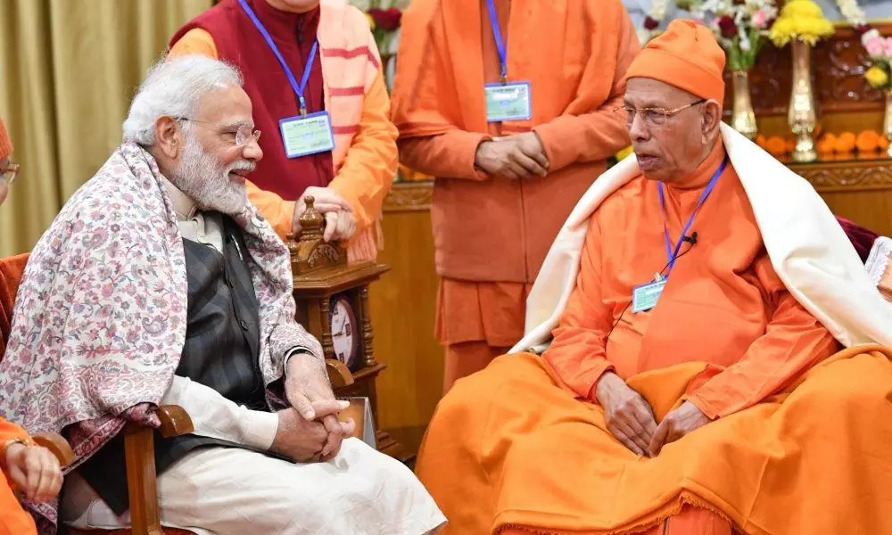 Ramakrishna Mission chief Swami Smaranananda dies at 94; PM Modi pays tribute