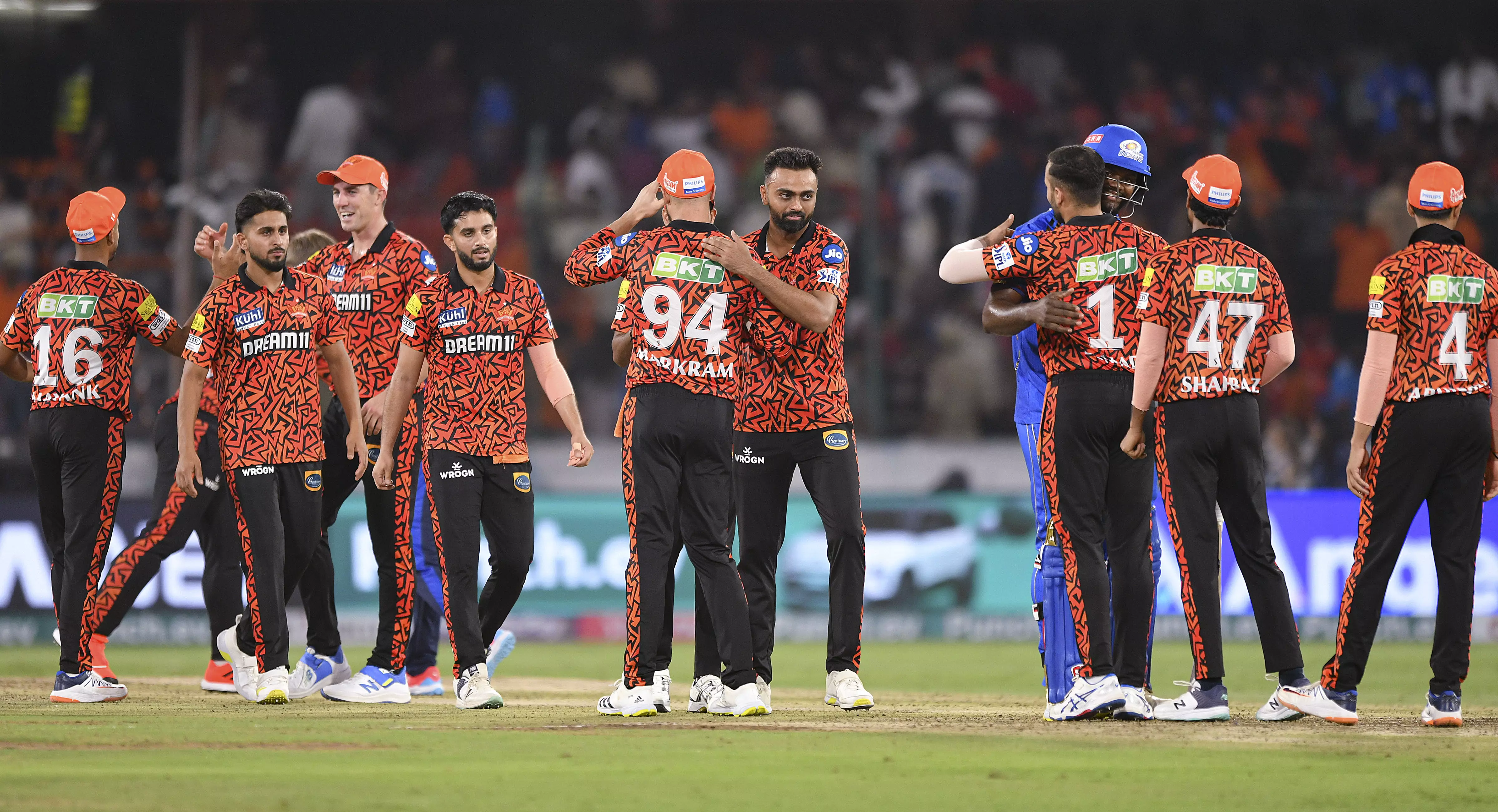 IPL 2024: Records tumble as SRH outmuscle Mumbai Indians in six-hitting festival
