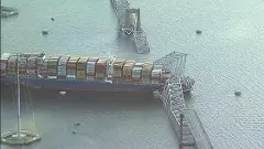 Baltimore bridge collapse: Cranes en route to site to begin removing wreckage