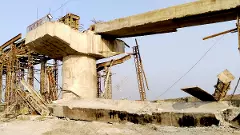 Part of under-construction Ganga bridge in UPs Bulandshahr collapses