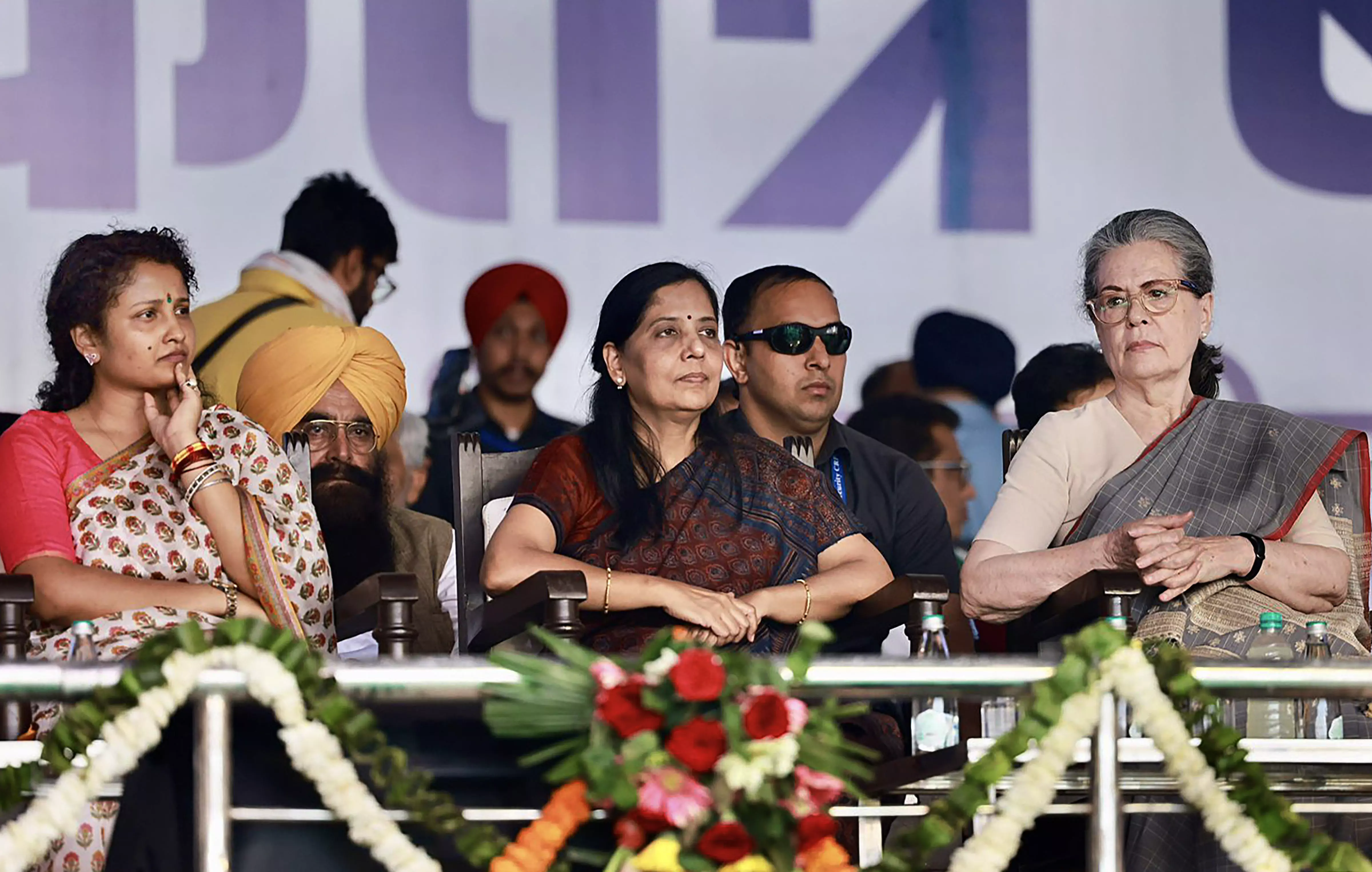 INDIA bloc rally LIVE | Priyanka lists 5 demands of alliance