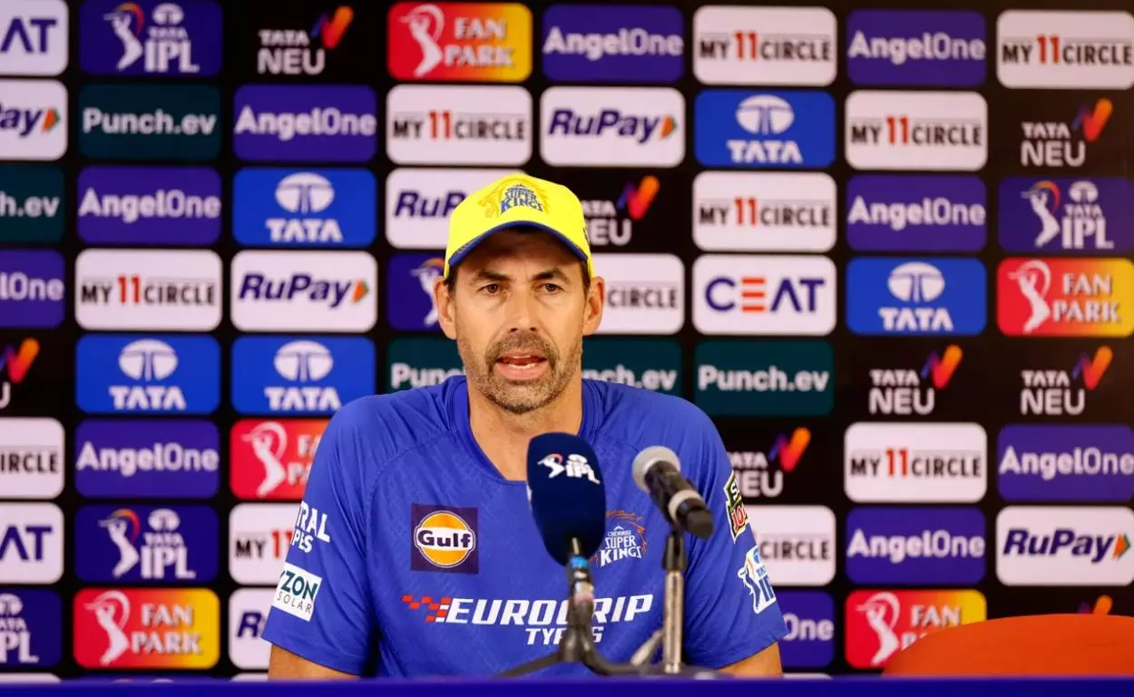 Chennai Super Kings (CSK) head coach Stephen Fleming