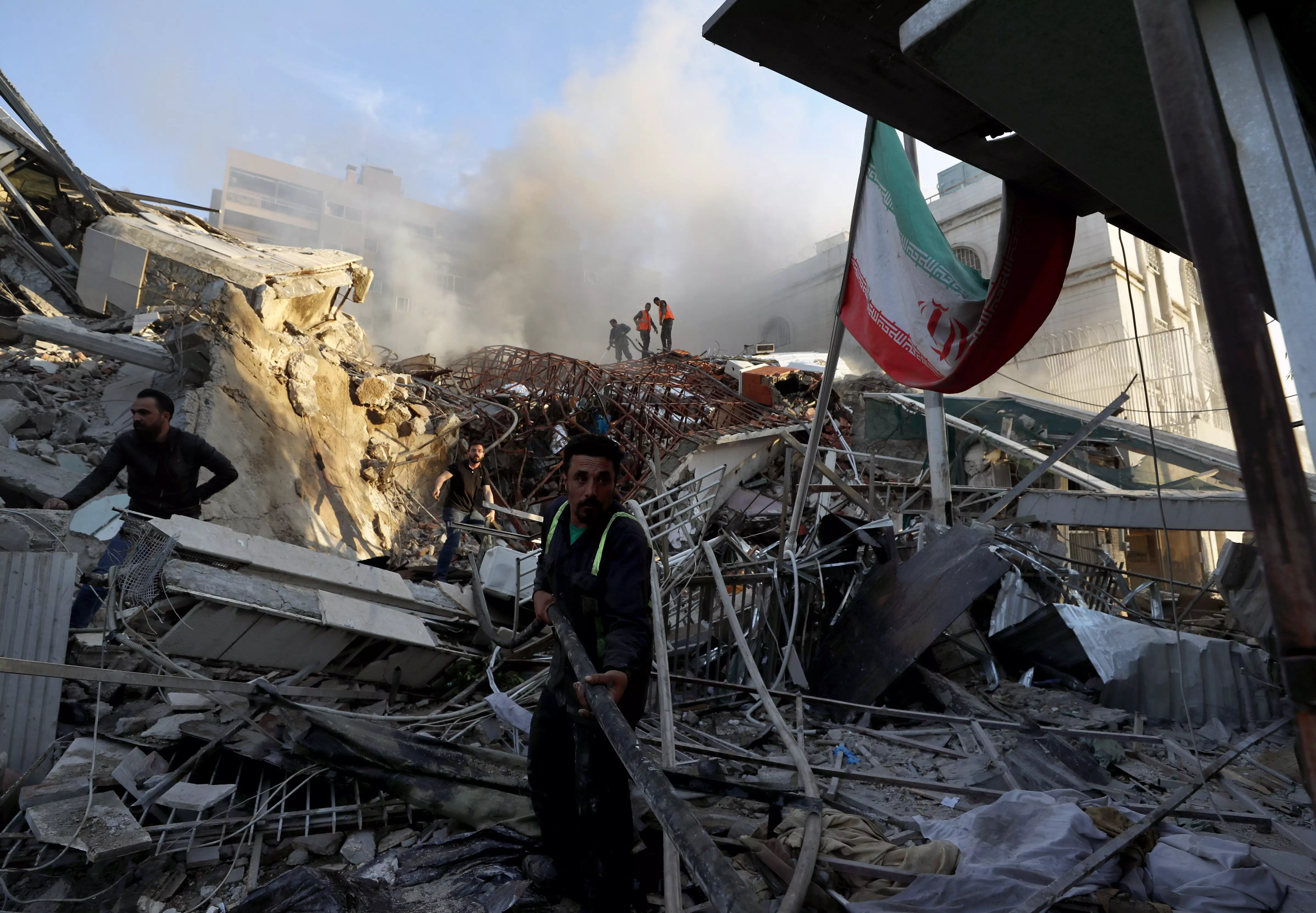 Israel airstrike on Iran embassy puts US at risk as Tehran reiterates threat