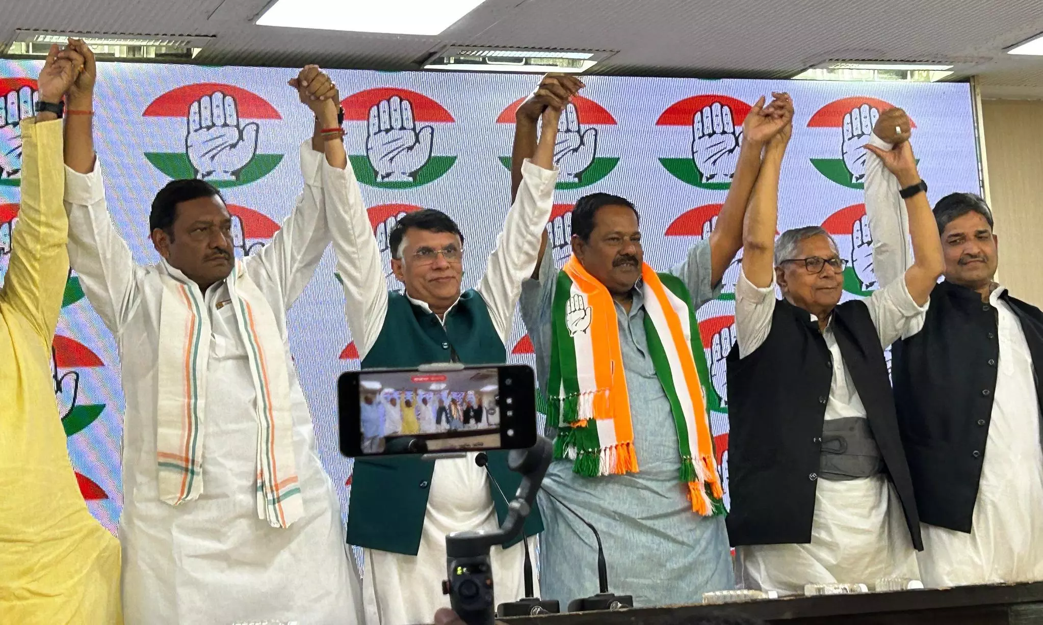 Bihar: MP Ajay Nishad joins Congress after BJP denies him poll ticket