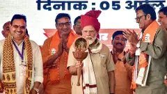 Modi stresses on return to power for public service continuity to BJP workers