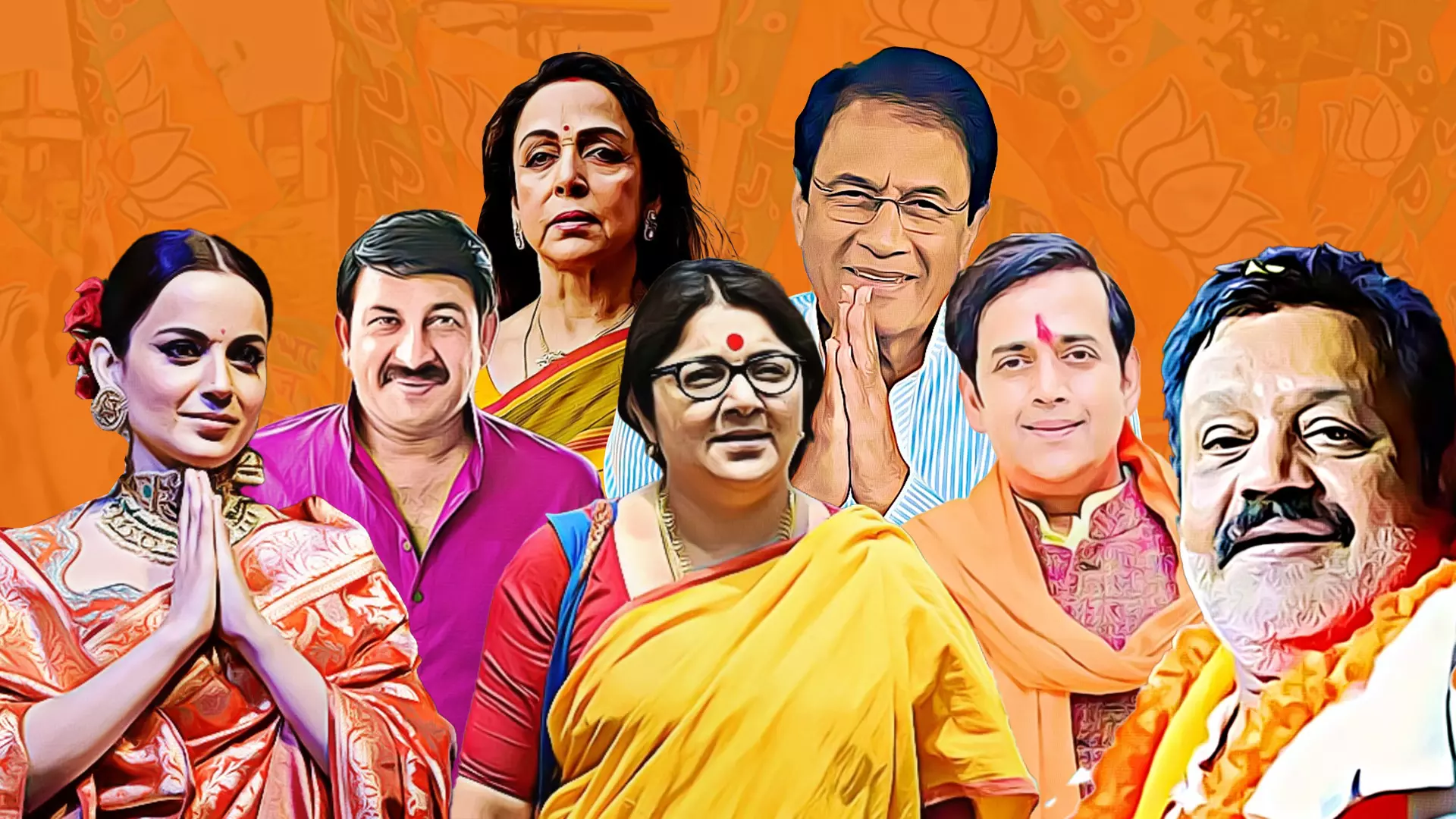 As BJP banks on tinsel town charm, entry of popular actors adds drama to poll arena