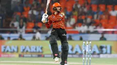 Abhishek was in blazing from, smashing 37 from just 12 balls. Photo: BCCI/Twitter