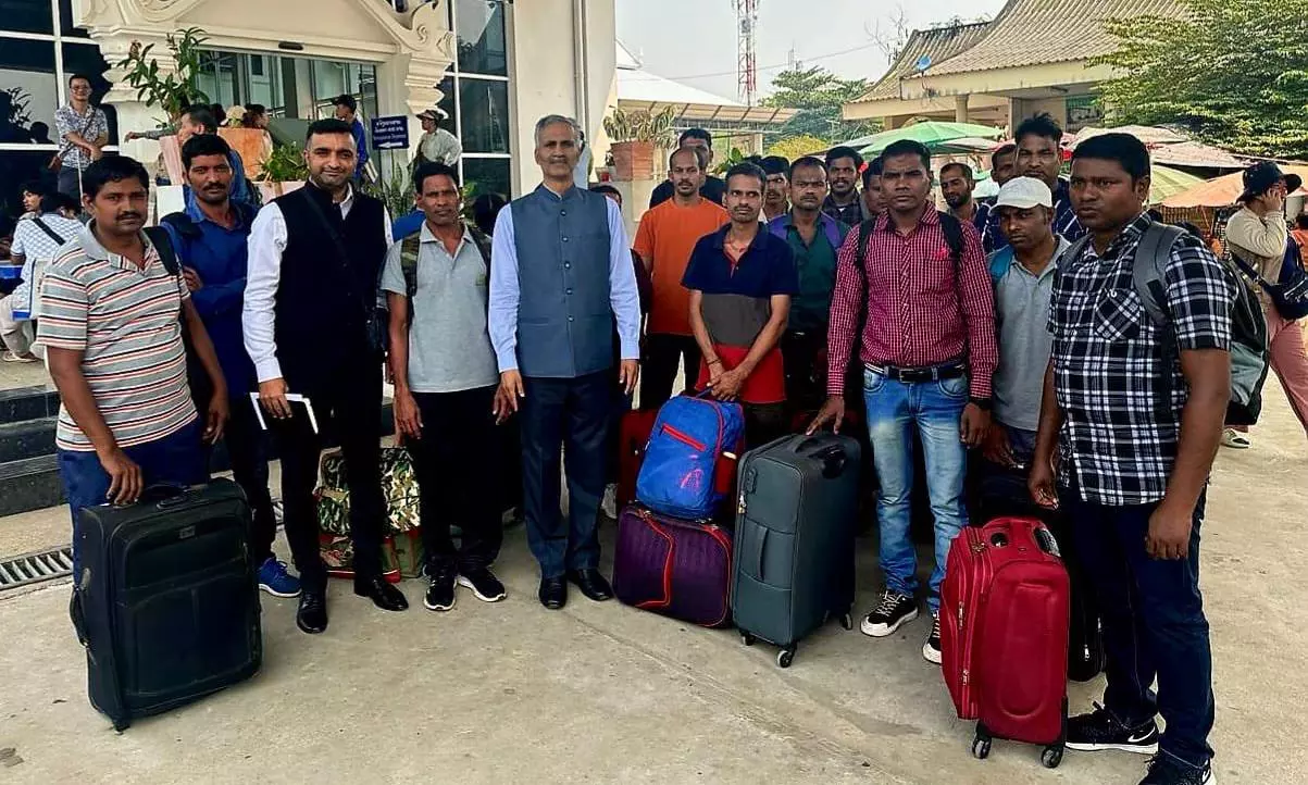 Jaishankar hails home coming of 17 Indians from Laos as ‘Modi ki Guarantee’