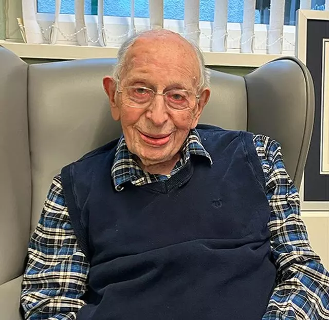 Oldest living man, 111-year-old Briton, credits luck for longevity