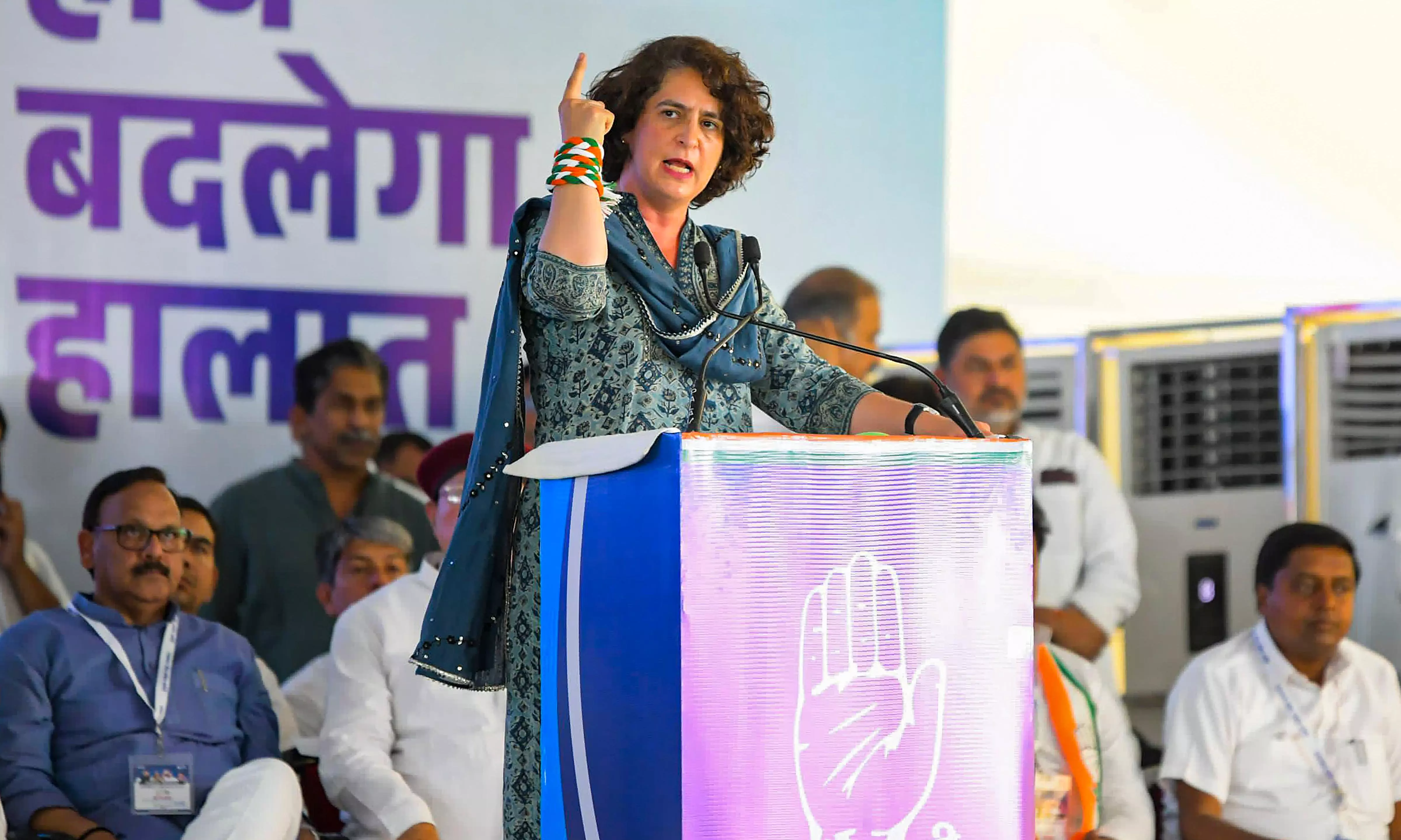 BJP’s pursuit of power using money and agencies destroying democracy: Priyanka Gandhi
