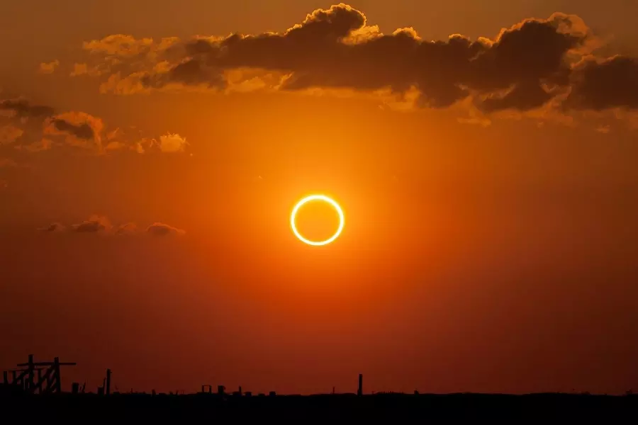Hybrid Solar Eclipse 2023