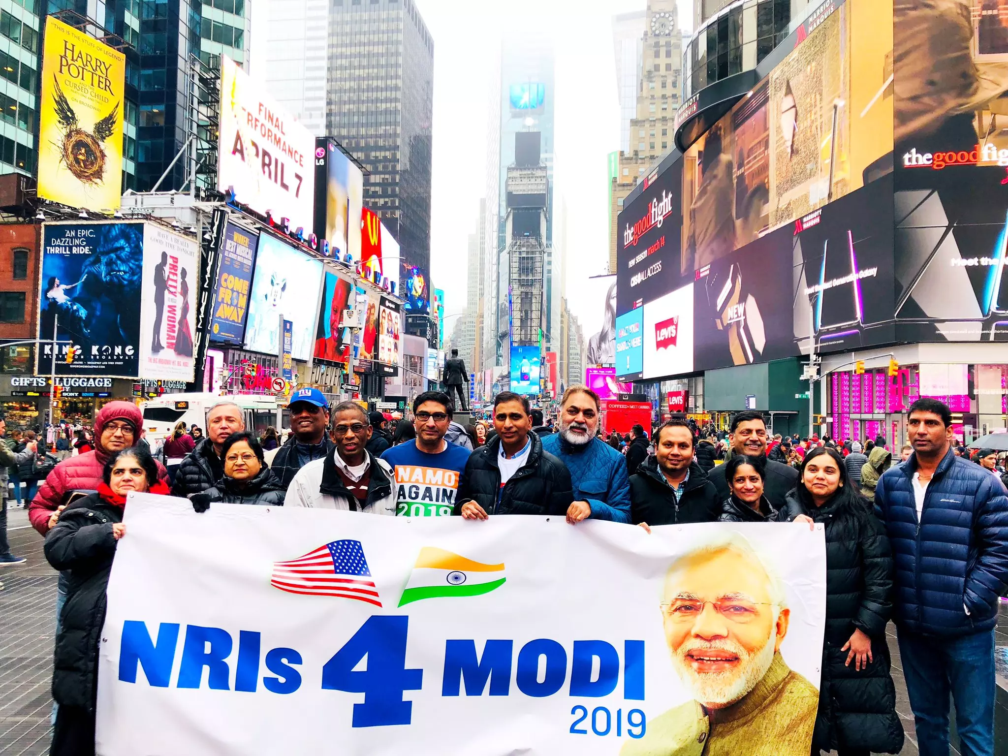 Modi will win, say supporters holding rallies in 16 cities in US