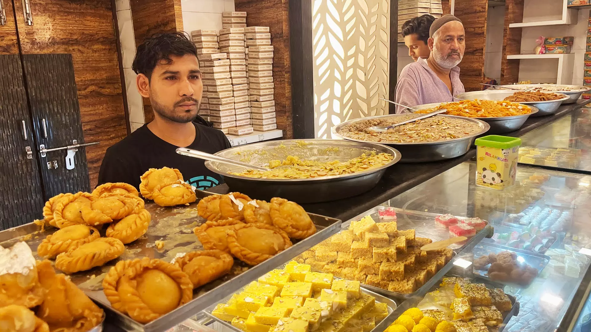 The 125-year-old Haji Allauddin Sweets shop. Photos: Jayanta Shaw