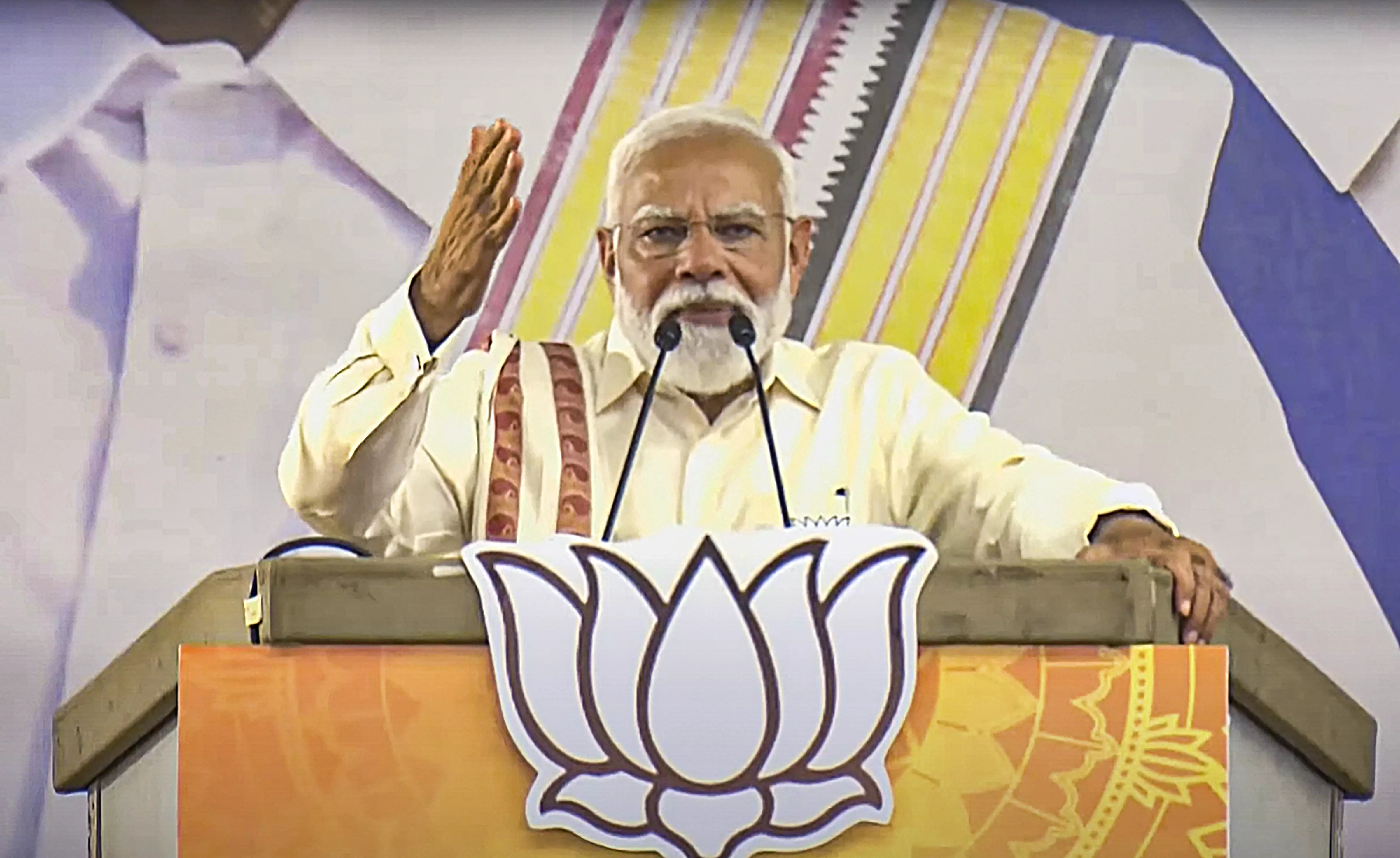 DMK has first copyright on corruption, Modi says at TN poll rally