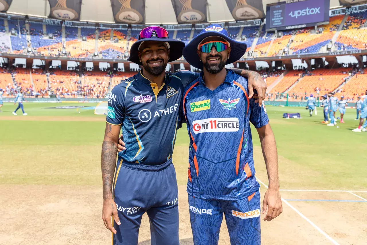 Hardik Pandya, Krunal Pandya, captains, GT vs LSG, IPL 2023