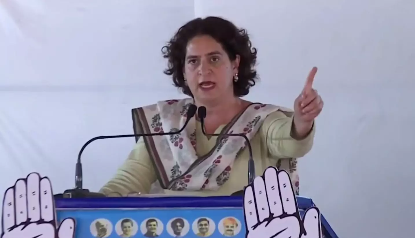 PM Modi cut off from people; biggest problem inflation: Priyanka in Rajasthan