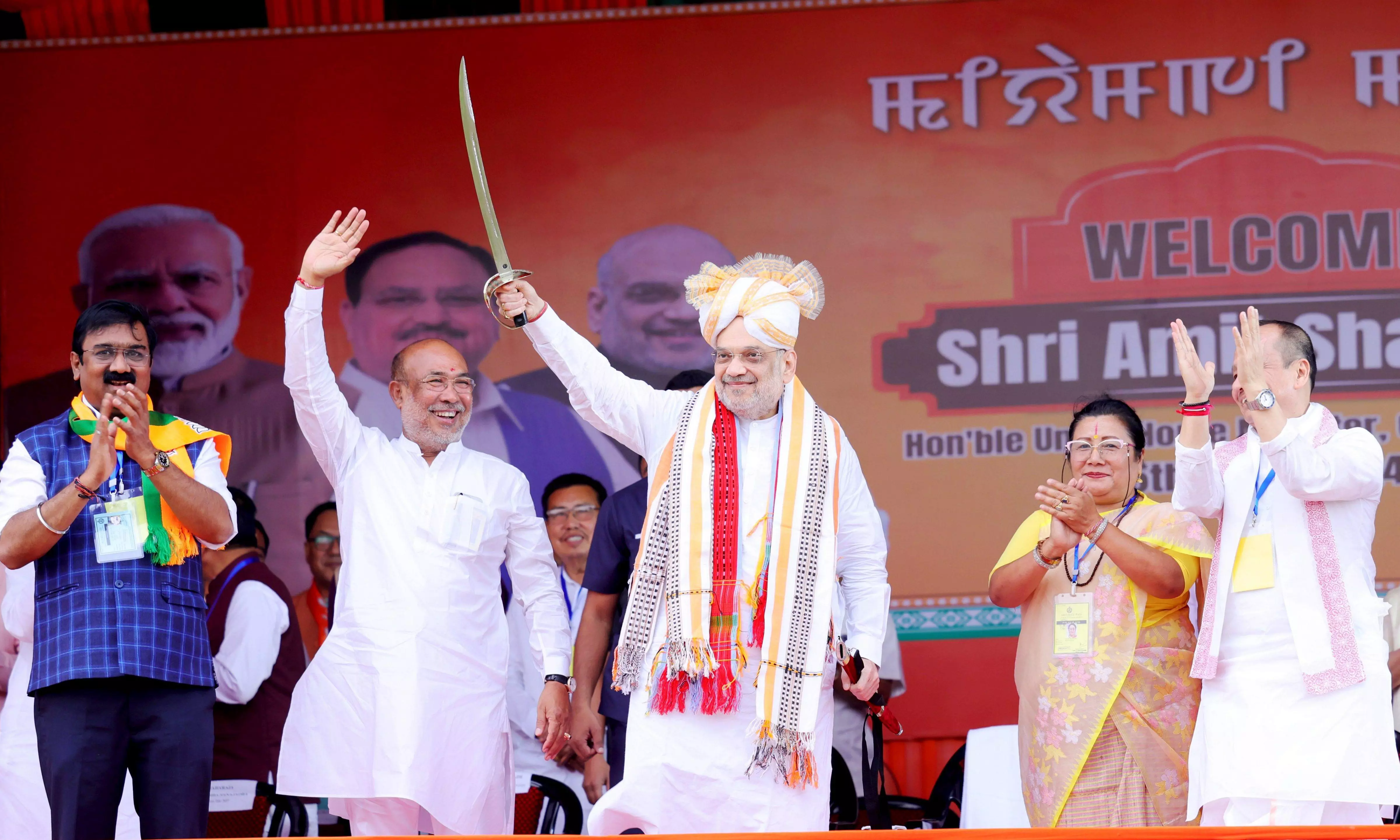 Centre’s priority is to bring peace in Manipur by taking all communities on board: Shah
