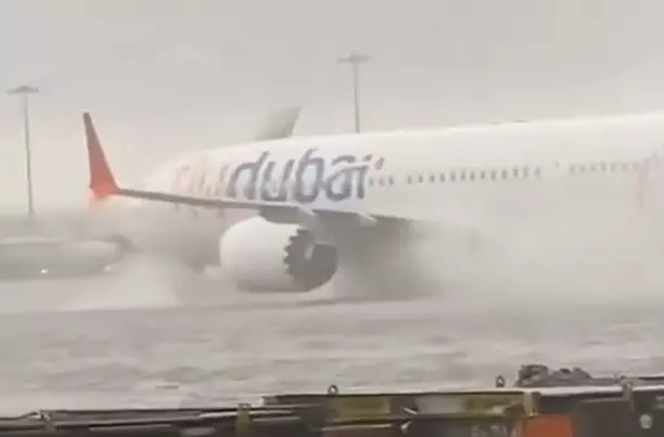 Dubai airport, roads flooded as storm dumps 1.5 years’ rain on desert city