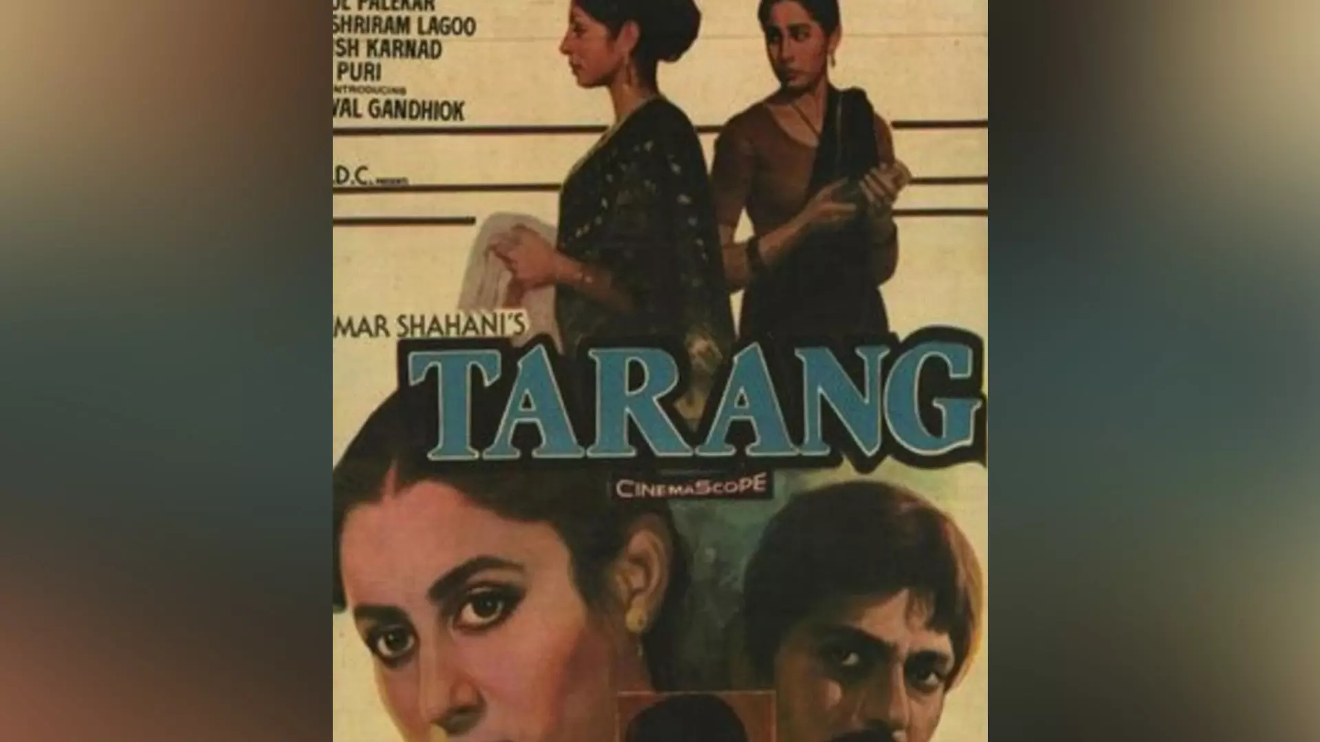 A poster of Tarang.