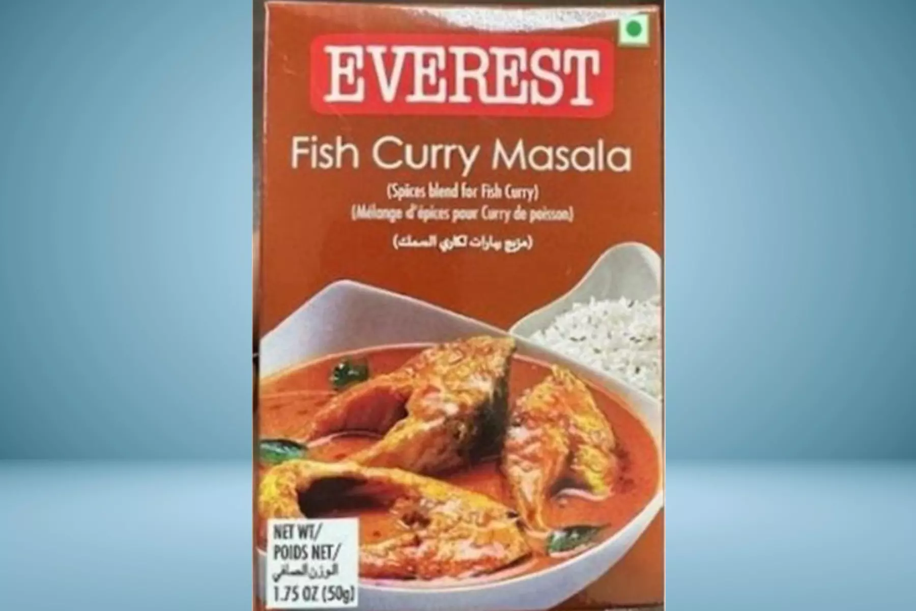 Everest Fish Curry Masala packet.