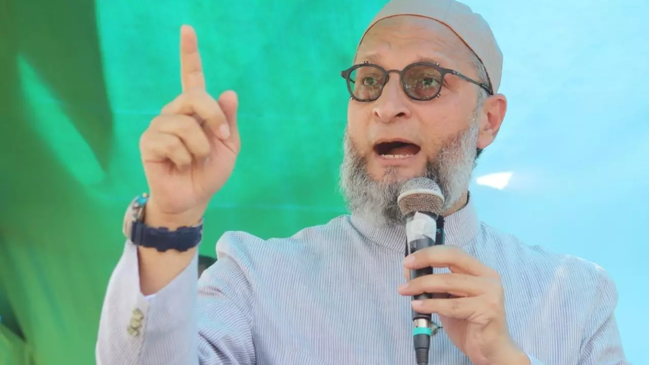 AIMIM chief Asaduddin Owaisi
