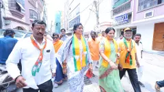 BJPs Hyderabad candidate K Madhavi Latha