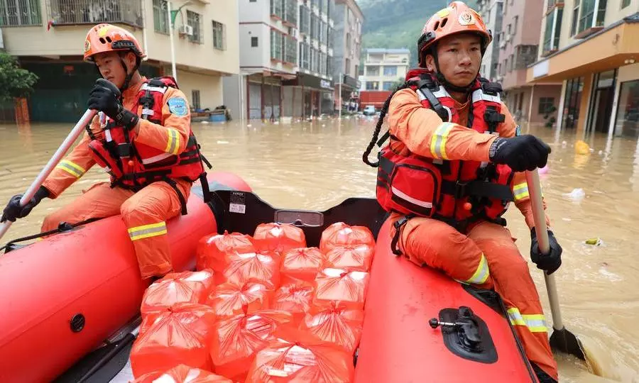 4 people die, 10 missing as heavy rainstorm sweep across southern China