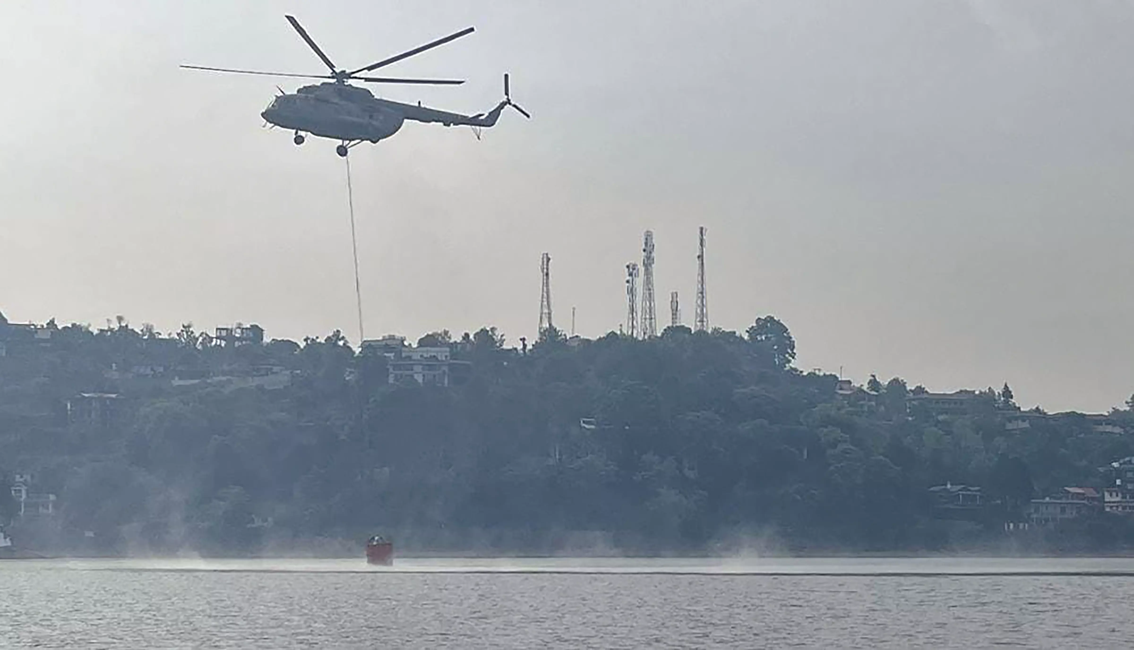 Uttarakhand: IAF chopper deployed, Army called in to douse Nainital forest fire